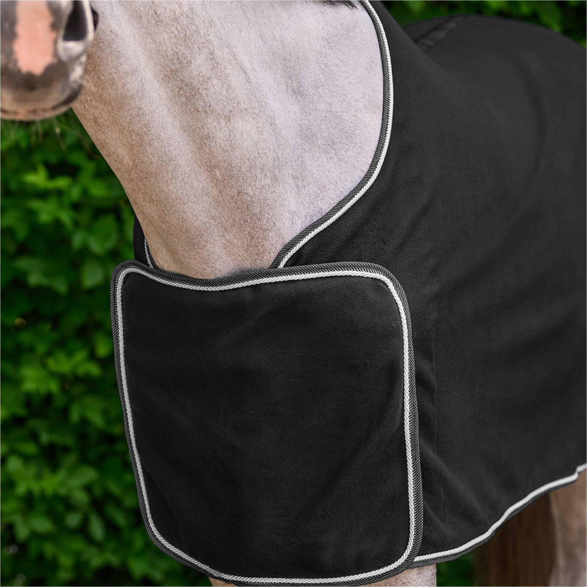 2026 Waldhausen Economische Fleece & Sponsor Mat 6320501 - Black
